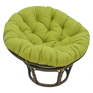 Green cushion chair hot sale